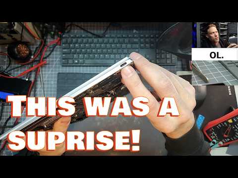 Damaged USB-C Port DESTROYED This Laptop  (I Have Never Seen This!)
