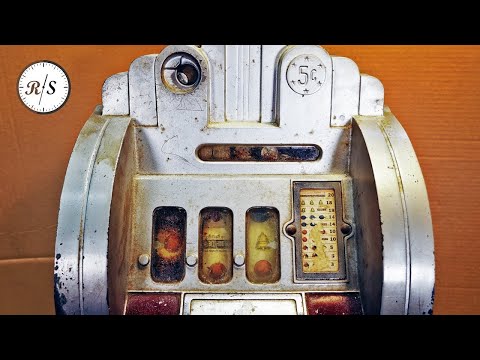 1933 Mechanical Slot Machine Restoration (Slot Machine Part 1)
