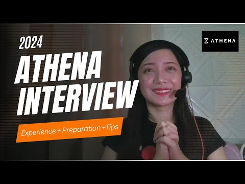 HOW TO PASS THE ATHENA INTERVIEW (2024)!! 😲