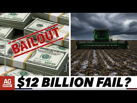 $12 BILLION Farmer Bailout: Band-Aid on Gunshot Wound As Trade War Destroys Agriculture!