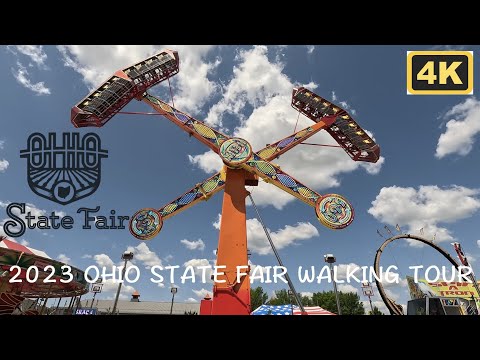 [4K] 2023 Ohio State Fair Walking Tour | Full Tour