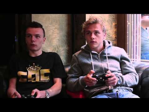 RossiHD takes on Ben Hardy from Eastenders at FIFA