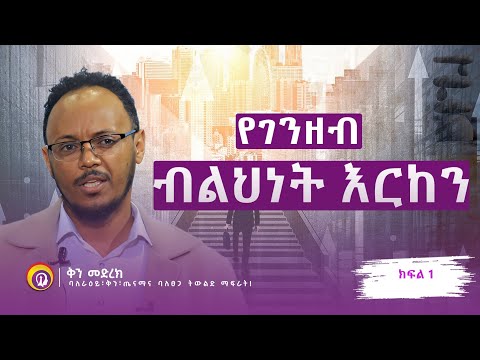 የገንዘብ ብልህነት እርከን በአሰልጣኝ ነፃነት ዘነበ #GenuineStage #ቅንመድረክ#impactseminars #inspireethiopia