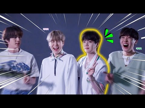 멤버들을 웃게 만드는 민슈가천재맨 /Suga making BTS laugh so hard ~