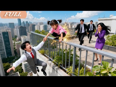 No One Saw CEO Pushed Off Roof By An Evil Woman, But A Beggar Girl Ran And Caught Him—Fate Changed!