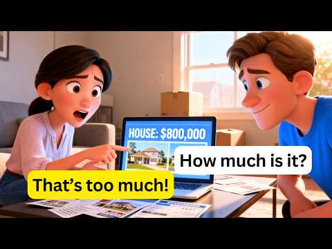 10 Easy English Conversations for Buying a House | Real Life Dialogues A1-A2