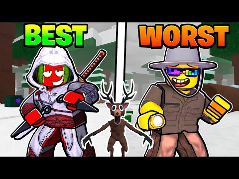 BEST vs WORST Class in 99 Nights in the Forest🔦