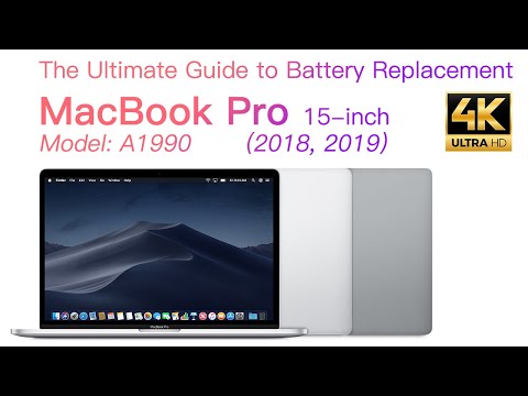Battery Replacement for MacBook Pro A1990(2018 2019)