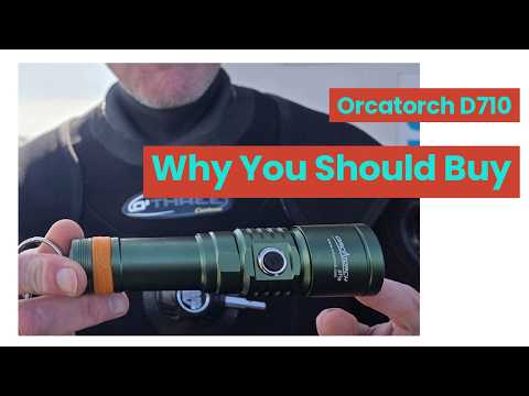 Why You Should Buy An Orcatorch D710 Dive Torch