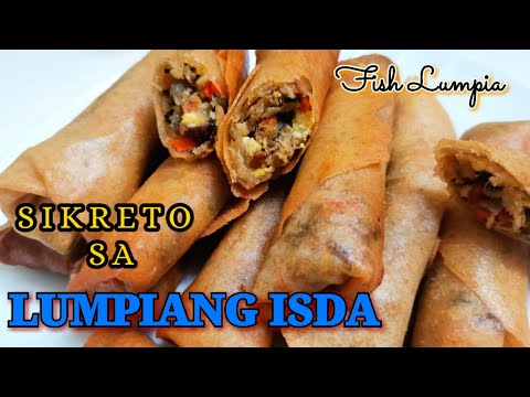 LUMPIANG ISDA | FISH LUMPIA |SHANGHAI FISH | shanghai isda | LUMPIANG GALUNGGONG #Shanghailumpia