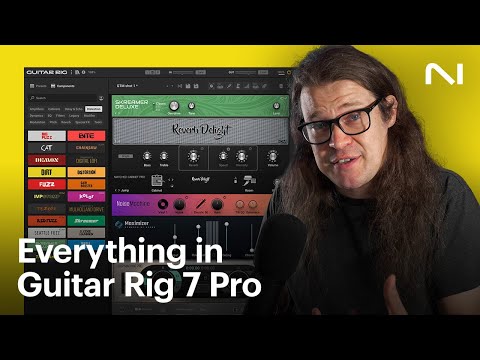 How to use everything in Guitar Rig 7 Pro | Native Instruments