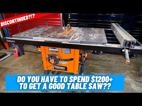 Ridgid R4560  ||  Delta 36-725T2   ||  Still The Best Value Saw On The Market