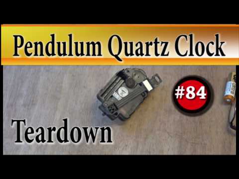 #84. Pendulum Quartz Clock Teardown