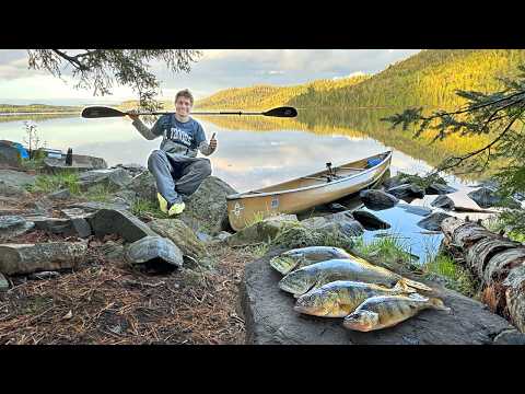 Six Days Camping in the Deep Wilderness - Catch and Cook my Dinner