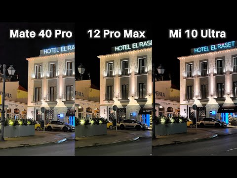 Mate 40 Pro Vs iPhone 12 Pro Max Vs Mi 10 Ultra Camera Comparison
