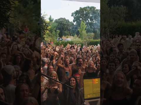 portugal going wild for the live set with @SamGarrettMusic  #dancemeditation