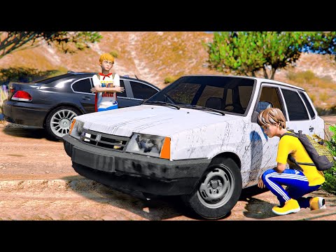 ОПЕРСКАЯ ЕЗДА В GTA 5 - НАШЛИ ЗАБРОШЕННЫЙ ОПЕРСКИЙ ВАЗ 21099 В ЛЕСУ! 🌊ВОТЕР