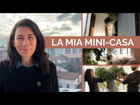 Home tour of my new home in Milan 🌿 Moving with plants and cat