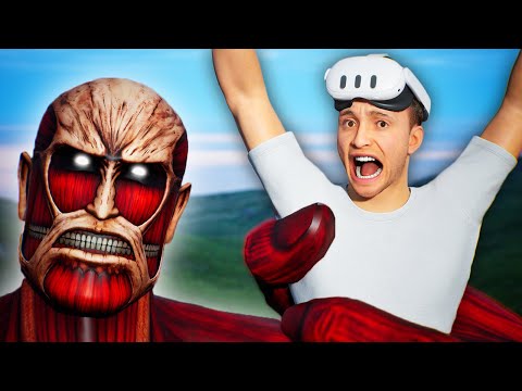 Slaying Titans in VR (SCARY)
