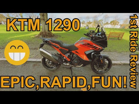 2024 KTM 1290 SUPER ADVENTURE - FIRST RIDE REVIEW - IT'S A ROCKET