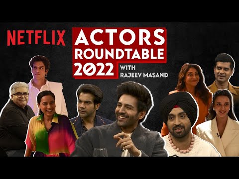 The Actors' Roundtable 2022 With Rajeev Masand | Kartik Aaryan, Diljit Dosanjh, Shefali Shah & More!