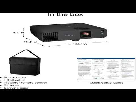 Review: Epson Pro EX11000 3-Chip 3LCD Full HD 1080p Wireless Laser Projector