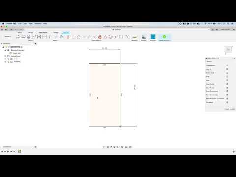 Fusion 360: Basics of 2D sketching