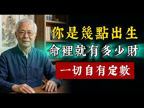 你是幾點出生的，命裡就有多少財！通過你的出生時辰了解你的財庫。