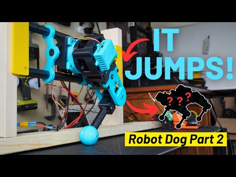 Robot Dog Part 2: Leg Redesign