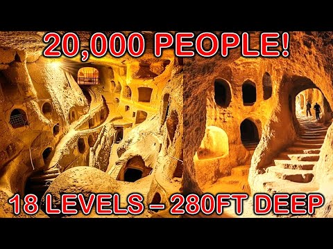 The Mind-Blowing Lost Ancient (Deep-Underground) CITY of Derinkuyu