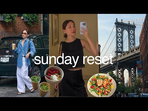 Sunday Reset: Healthy eats, cleaning, planning, romanticizing my life