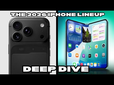 The 2026 iPhone Lineup: Deep Dive!