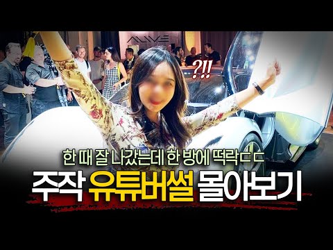 주작하다 들켜서 나락간 유튜버들 1시간 몰아보기