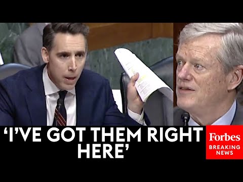 Josh Hawley Clashes With NCAA President Over Transgender Inclusion Guidelines For Women's Sports