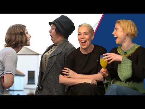 “F*****’ BOOM!” Olivia Colman and Jessie Buckley on pigeon impressions and Wicked Little Letters