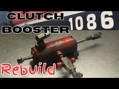 IH 1086 clutch booster rebuild