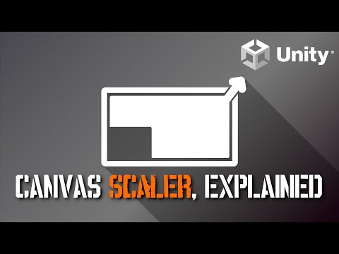 Canvas Scaler, Explained | Unity Tutorial