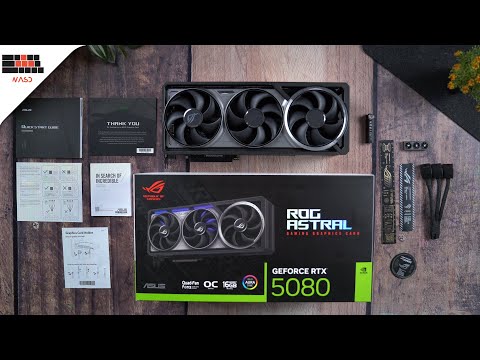ROG ASTRAL RTX 5080 Unboxing