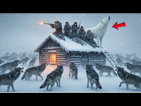 Жизнь при –72°C | Пожилой мужчина спасает волчонка, когда к нему приближаются снежные волки