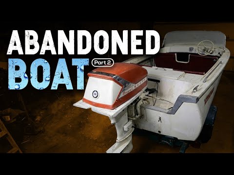 Unabandoning a RARE 1961 McCulloch Boat That Hasn’t Run in 60 Years!