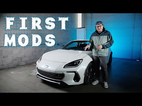 BRZ tS First Round of Modifications