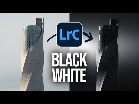 How to Edit BLACK & WHITE PHOTOS using ONLY Lightroom!