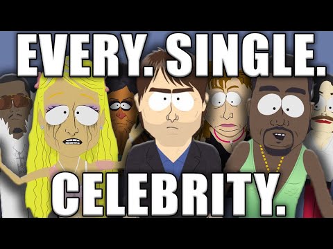 EVERY South Park Celebrity Parody EXPLAINED.