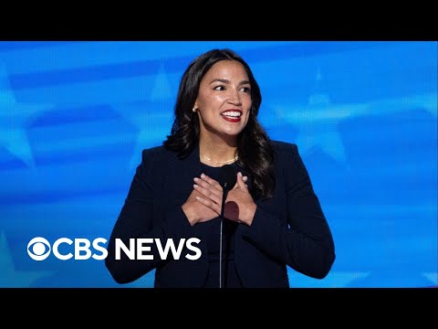 Watch: Alexandria Ocasio-Cortez makes impassioned argument for Kamala Harris at DNC