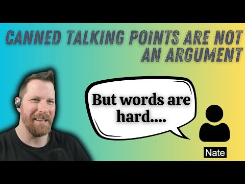 Nate gets burned alive by his own bad arguments