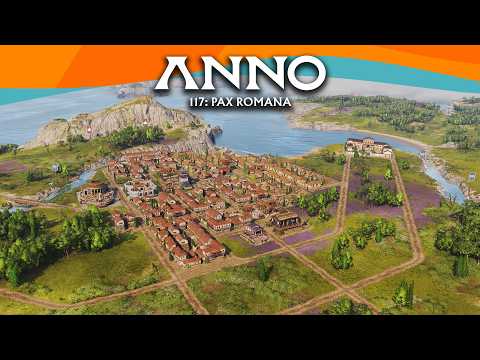 I built a roman city in Anno 117: Pax Romana