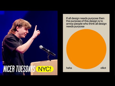 A great designer and public speaker, but terrible at speaking to people at parties | Elliot Ulm