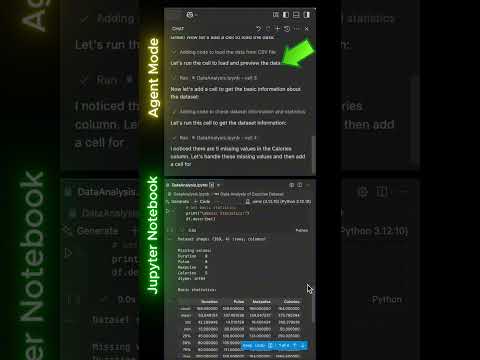 When Agent Mode Meets Jupyter Notebook