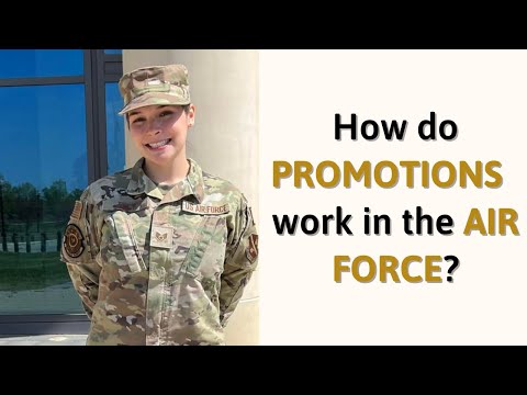 How do PROMOTIONS work in the AIR FORCE??