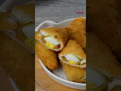 Perfect Ramadan Iftar Snack! 🌙 Crispy Egg Bread Nashta Everyone Loves #RamadanIftar #EggBread#Iftar